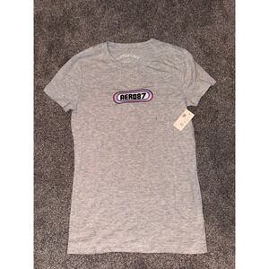 Aeropostale Women's Light Grey T-Shirt‎ NWT